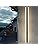 LED Long Wall Lamp Villa Porch Outdoor IP65 Waterproof Light Bar Black Aluminum Acrylic Warm Light Garden Light - 99.5CM
