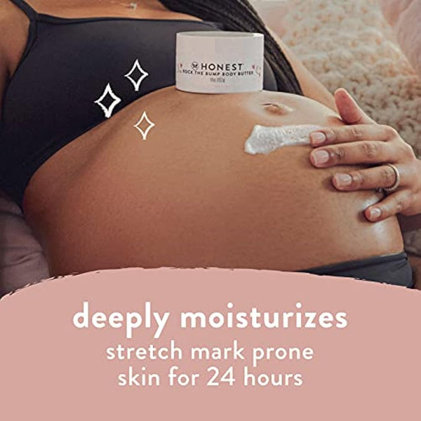 Honest Rock the Bump Body Butter For Women 4 oz Body Butter