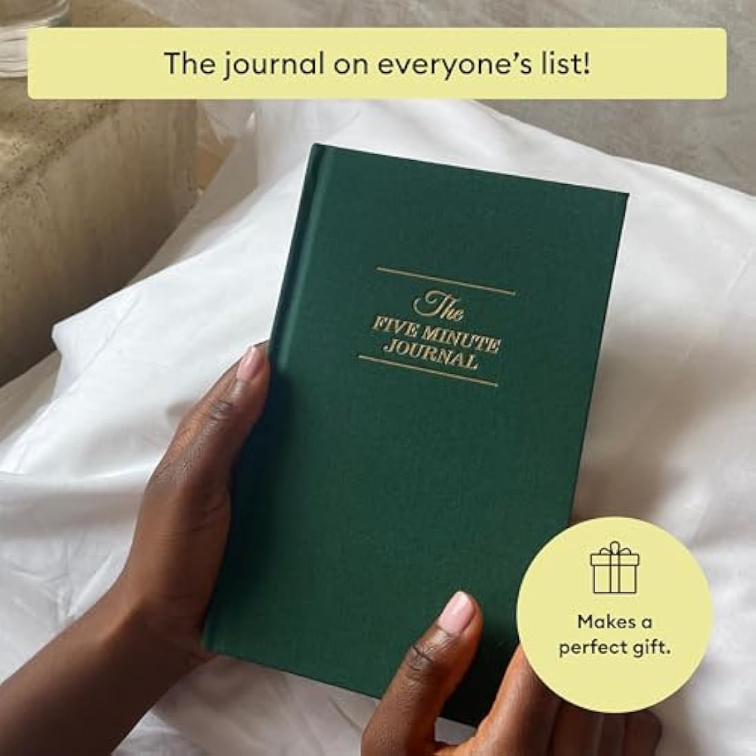 Intelligent Change: The Five Minute Journal - Daily Gratitude Journal for Happiness, Mindfulness, and Reflection - Undated Life Planner
