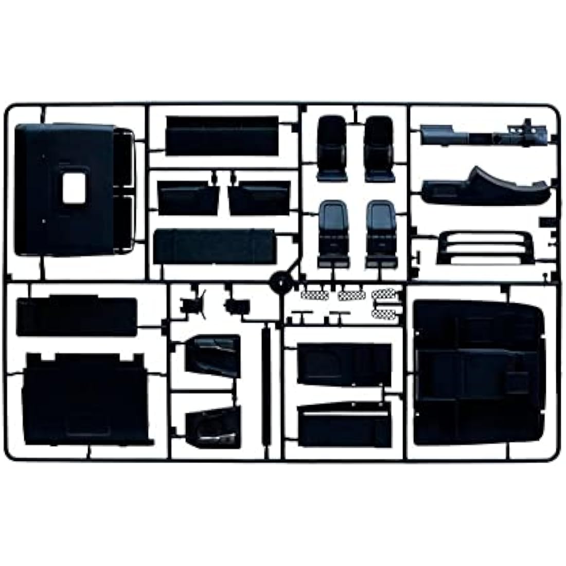 ITALERI 3952S - 1:24 Scania R730 Streamline Show Truck, Model Making, Kit, Stand Model Making, Crafts, Hobby, Gluing, Plastic Kit, Detailed, Unisex Adults, Black