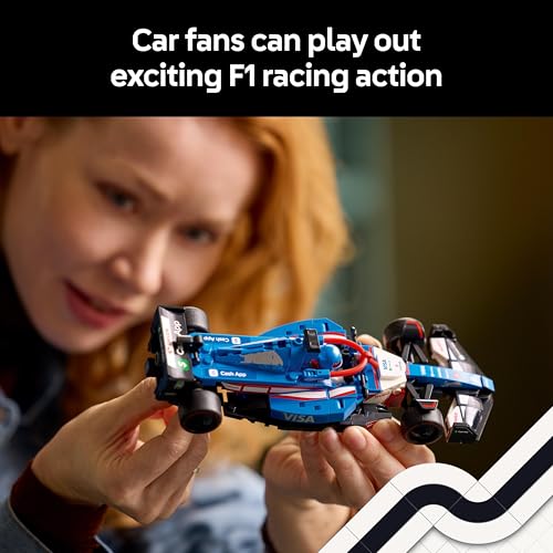 LEGO Speed Champions Oracle Red Bull Racing RB20 F1 Race Car Model with a Collectible Formula 1 Driver Minifigure - Display Set for Adult Motorsport & Racing Fans 77243