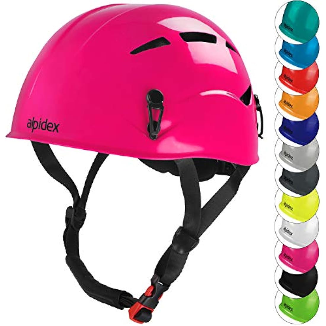ALPIDEX Universal Climbing Helmet for Teenagers and Adults EN12492 Safety Helmet in