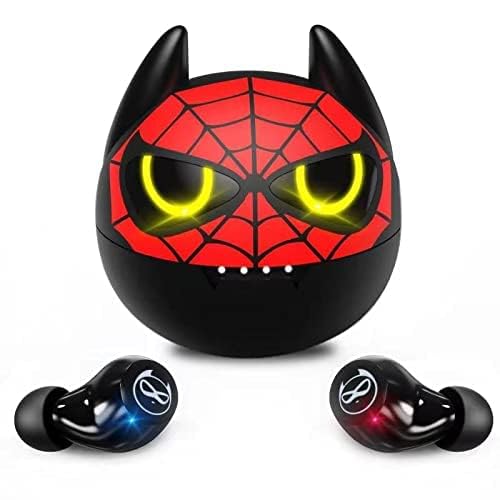 Earbuds for Kids Cute Design in-Ear Wireless Earphones for Kids Boys Adult Bluetooth 5.3 Waterproof Sport Stereo Headphones with Mic for Phone