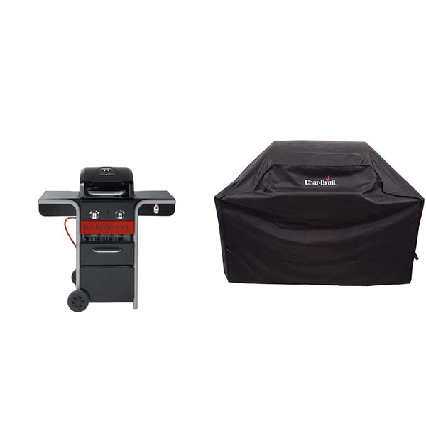 Char-Broil Gas2Coal 440 Hybrid Grill Gas Barbecue, Black