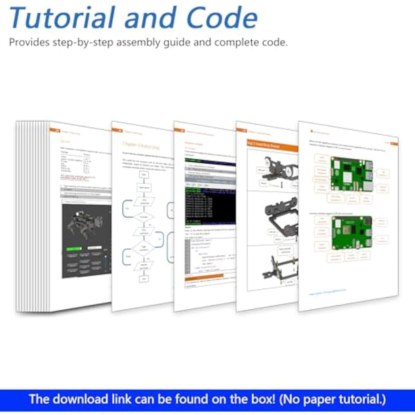 FREENOVE Robot Dog Kit for Raspberry Pi 5 4 B 3 B+ Zero 2 W, Walking, Self Balancing, Face Recognition, Ball Tracing, Ultrasonic Ranging, App Control, Camera, Servo (Raspberry Pi NOT Included)