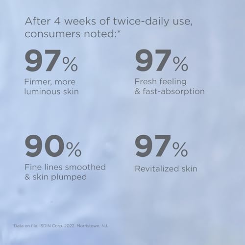 ISDIN Isdinceutics Hyaluronic Concentrate (30ml) | Hydrates and Plumps skin | wrinkle smoothing | reduces pores and sebum production