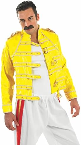 Fun Shack 80s Rock Costume for Men, 80s Fancy Dress Outfit, Retro 1980s Costume, Halloween Costumes Men