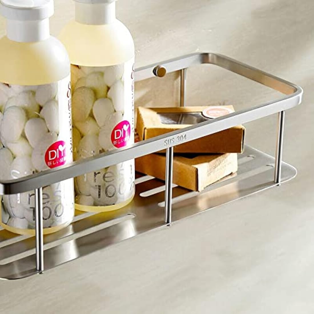 Konhard - CS005 - Wall caddy bracket - Rustproof stainless steel - For shower