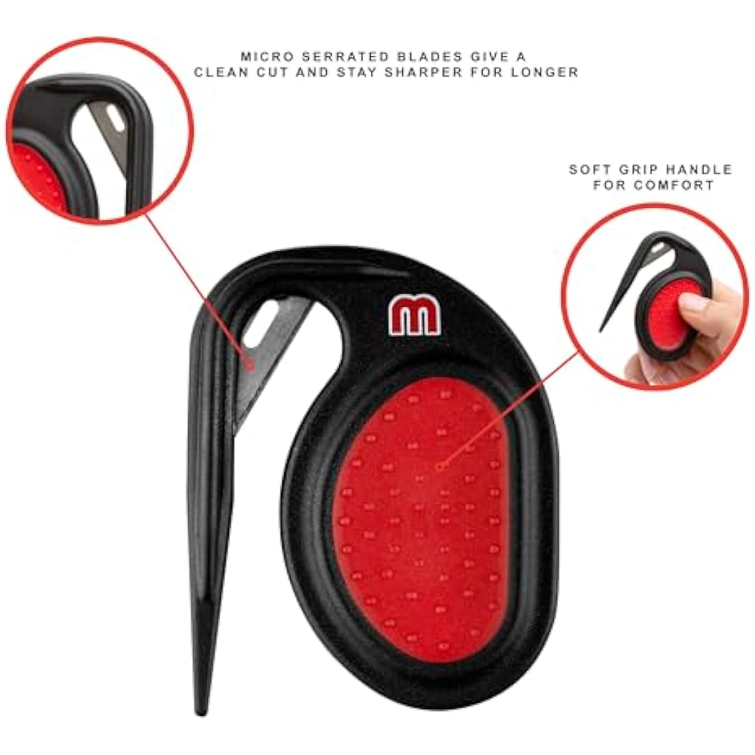 Mikki Dog, Puppy, Cat Matt Splitter - Dematting and Detangler Tool - Removes Knots and Matts