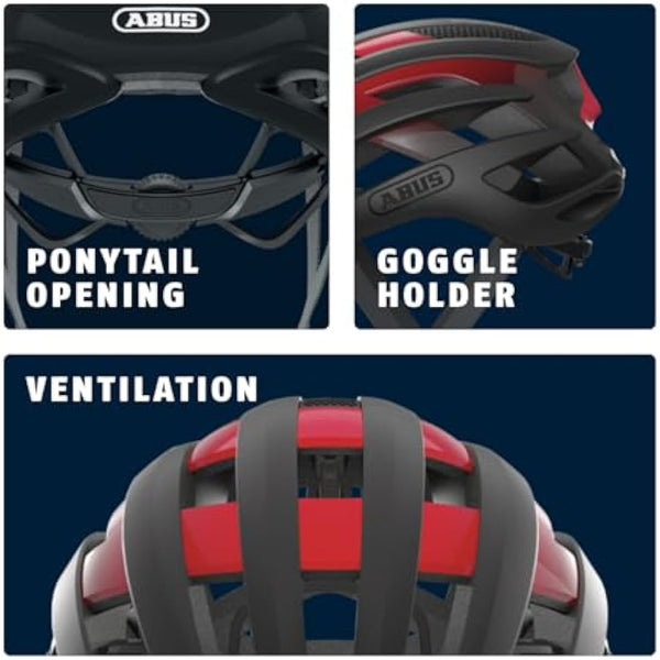 ABUS AirBreaker Racing Bike Helmet - High-End Bike Helmet for Professional Cycling - Unisex, for Men and Women