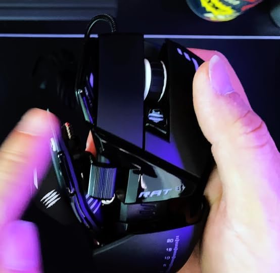 MAD CATZ R.A.T. 8+ Gaming Mouse (USB/Black/16000dpi/11 Buttons) - MR05DCINBL000-0