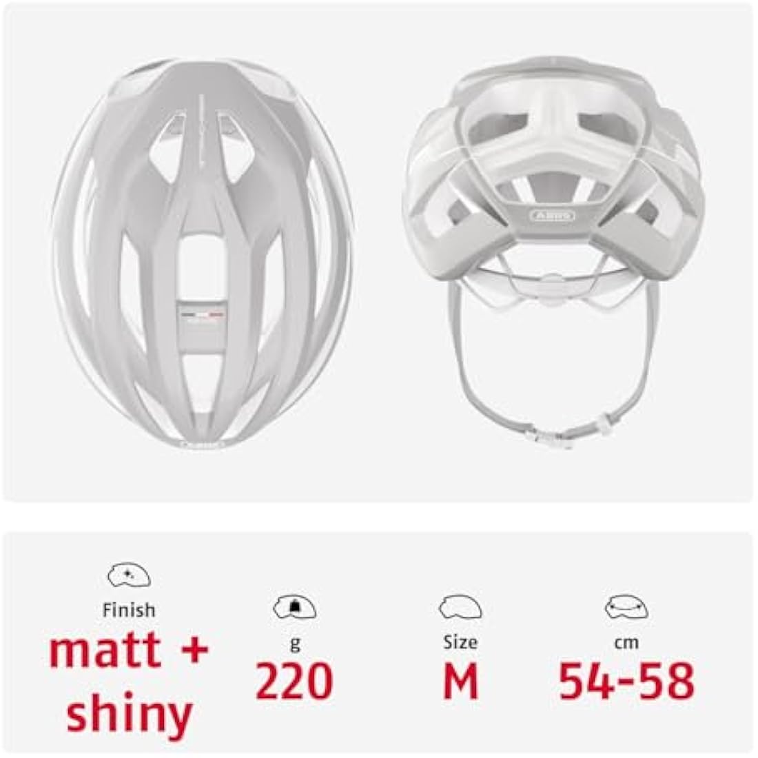 ABUS StormChaser ACE Racing Bicycle Helmet - Lightweight Road Bike Helmet for Bike Racing