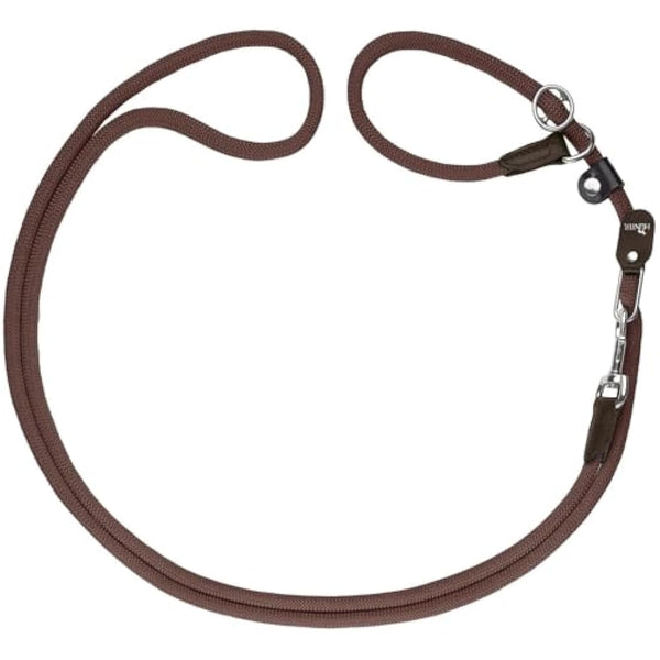 Hunter Freestyle Retriever Leash, 10 mm Diameter x 260 cm Length, Brown