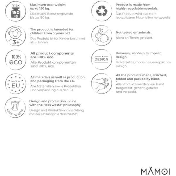 MAMOI® Climbing wall holds for kids 4/8 pcs | Climbing stones | Climbing holds for kids | Kids Climbing Holds | Rock Climbing Holds | Climbing Wall Holds | Climbing Holds for Wall | Made in EU