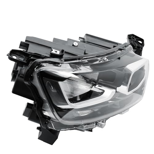 LONGLING Replacement Passenger (N/S) Side Headlight Head Lamp Electric Adjustment for Citroen Berlingo 2018-2024 Fiat Doblo 2022-2024