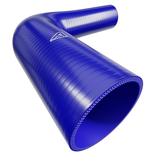 57mm Internal Diameter Black 90 Degree Silicone Elbow Hose