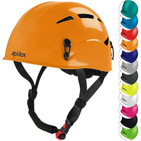 ALPIDEX Universal Climbing Helmet for Teenagers and Adults EN12492 Safety Helmet in