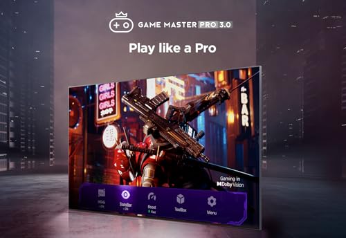 TCL 75Q6C-UK QD-Mini LED TV, 4K HDR Premium 1000nits, Smart TV Powered by Google TV (Dolby Vision IQ & Atmos, Onkyo 2.1 Sound System, 144Hz Motion Clarity Pro, 2025 New Model)