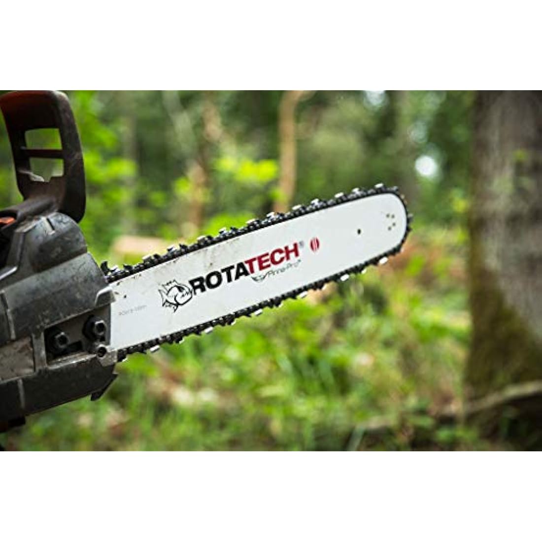 2 (Two) 16" 40cm Rotatech Chainsaw Saw Chains Fits Bosch AKE40, AKE40S, AKE40-17S, AKE40-18S, AKE40-19S, UniversalChain 18. 3/8" LP Pitch, .043" Gauge, 57 Drive Links.