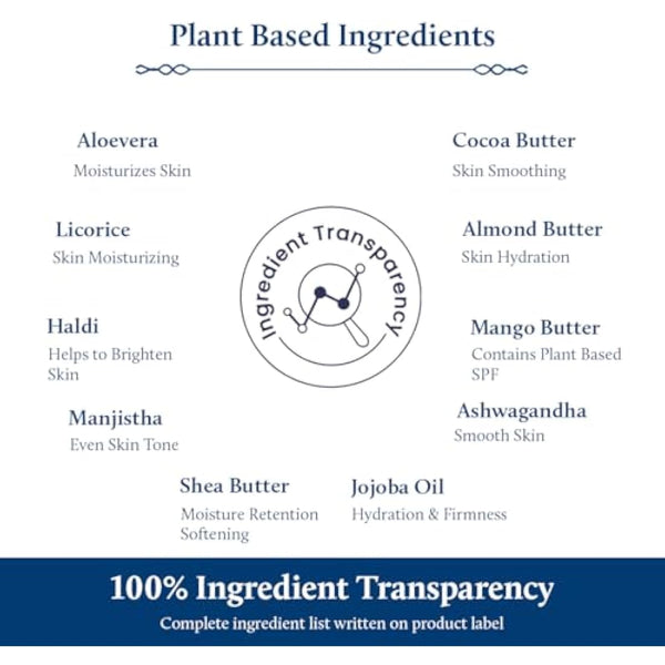 Blue Nectar Shea & Cocoa Butter Vanilla Body Lotion Women & Men | Warm Vanilla & Sugar Body Moisturiser for Ultra Hydration with Vitamin E (12 Herbs 200 ml)