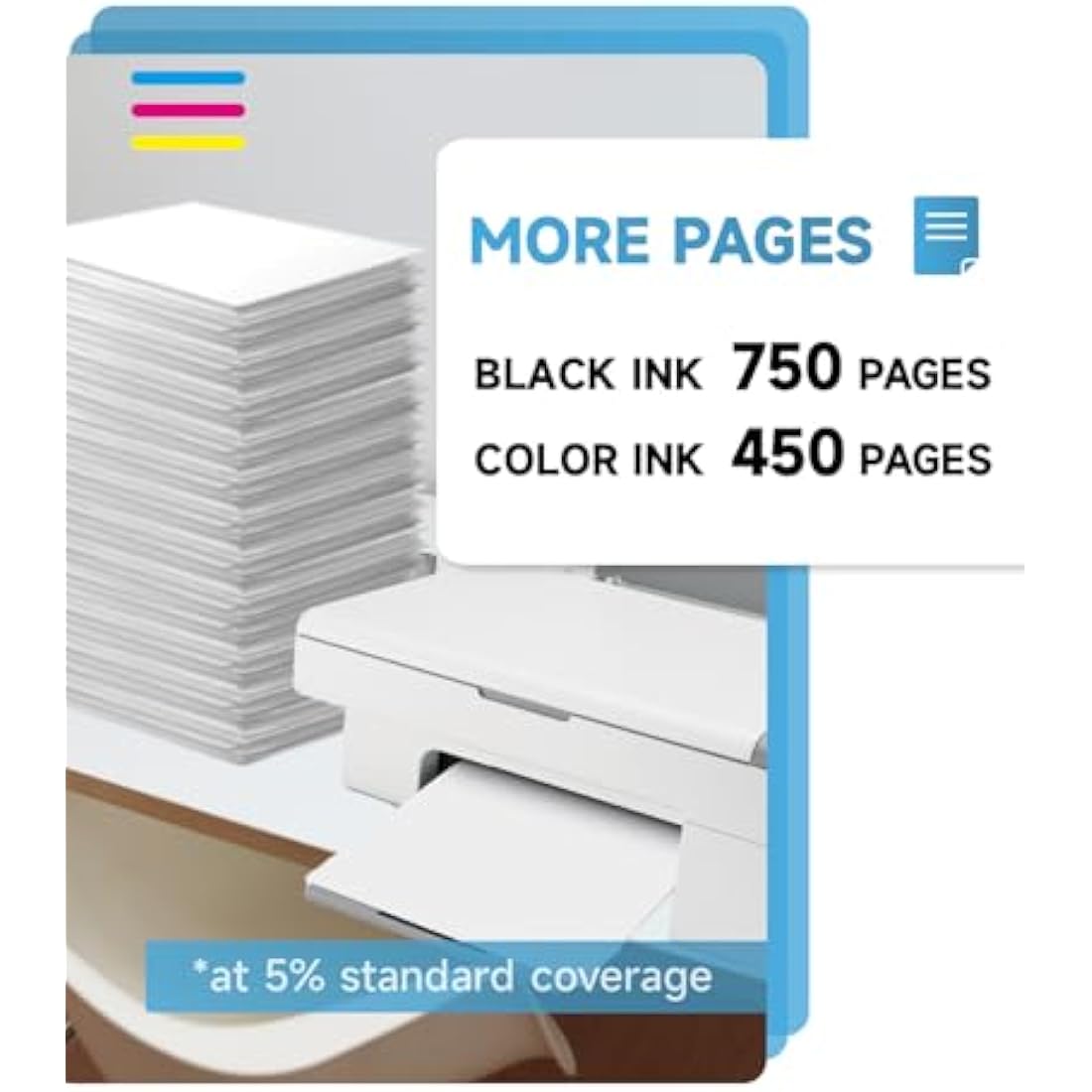 303XL Ink Cartridges Black and Colour Replacement for HP 303 Original Ink Cartridges Combo Pack, Printer Ink 303 for Envy Photo 7134 7830 6232 6230 7130 6220 6234 7100 7155 7800 7834 7855 7864 TANGO X