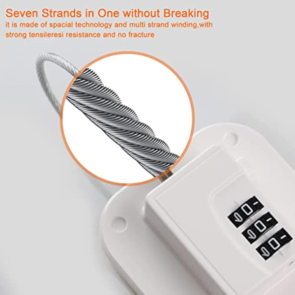 Evilsoul Password Fridge Lock Children Safety Refrigerator Lock Adults Safety Fridge Locks 2PCS Cupboard Lock with 3M Strong Adhesive for Drawer Fridge Freezer Cupboard