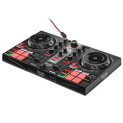 Hercules DJControl Inpulse 500 2-Deck USB DJ Controller for Serato DJ and DJUCED