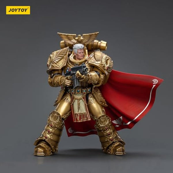 JOYTOY JT8865 Warhammer 40K The Imperial Fists, Imperial Fists Rogal Dorn, Primarch of the Vllth Legion 1/18 Action Figures Soldier model