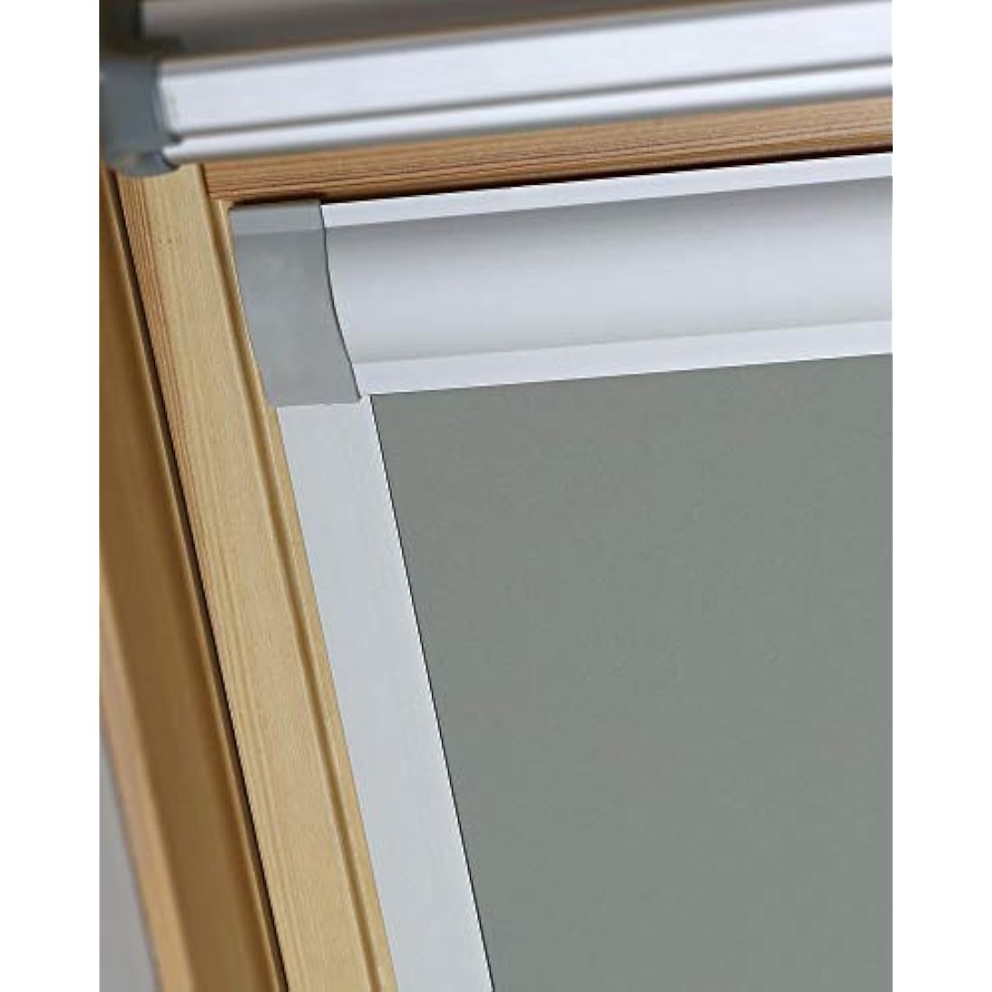Bloc Skylight Blind for Velux Roof Windows Blockout, Pewter, C04, 73 x 37 cm