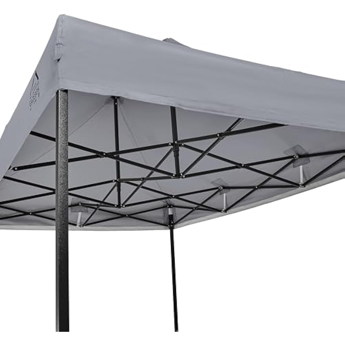 All Seasons Gazebos, 3x2m Heavy Duty Fully Waterproof, Premium Pop Up Gazebo + Carry Bag and Weights (Metallic Grey)