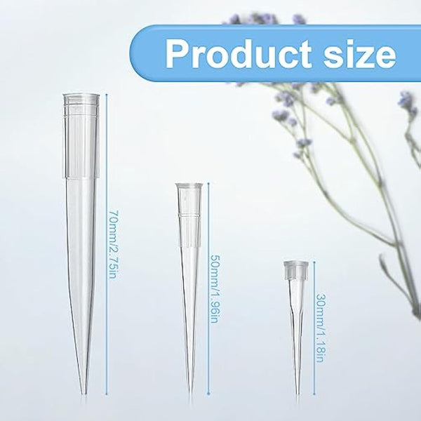 Jagowa 60 Flower Tubes - Perfect for Flower Arrangements & Cake Decorating. Three sizes (S/M/L) with 20 pcs each.