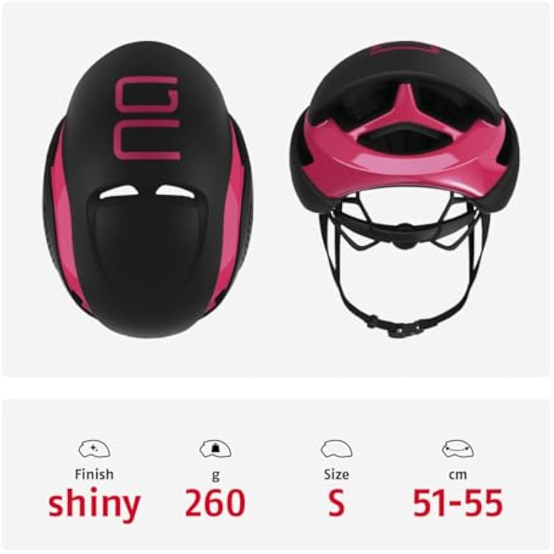 ABUS GameChanger Racing Bike Helmet - Aerodynamic Cycling Helmet with Optimal Ventilation for Men and Women