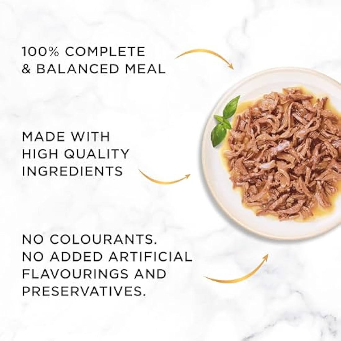 GOURMET Gold Succulent Delights Wet Cat Food 8x85g, Pack of 6