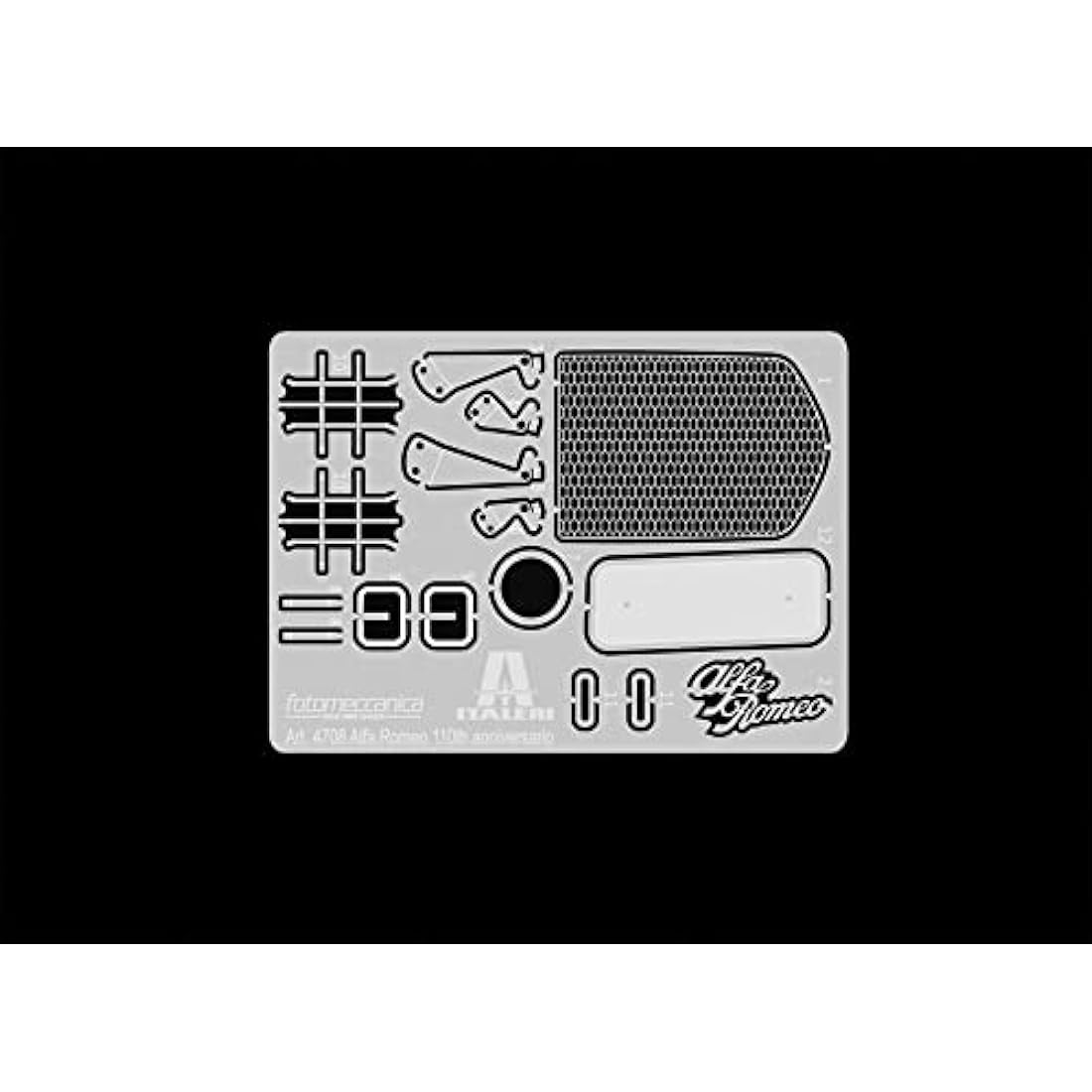 Italeri 4708S Alfa Romeo 1:12 8C/2300 1931-33 Building, Stand Model Making, Crafts, Hobby, Gluing, Plastic Kit, red, Mittel