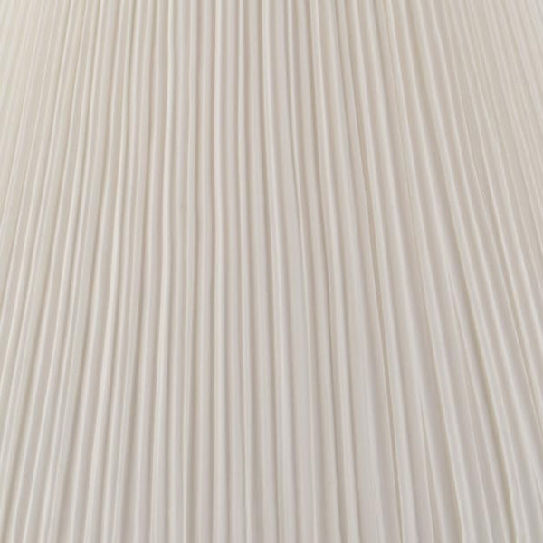 Aspen Creative 33055, Mushroom Pleated Off-White Spider Shade, 7" Top x 13" Bottom x 10" Slant