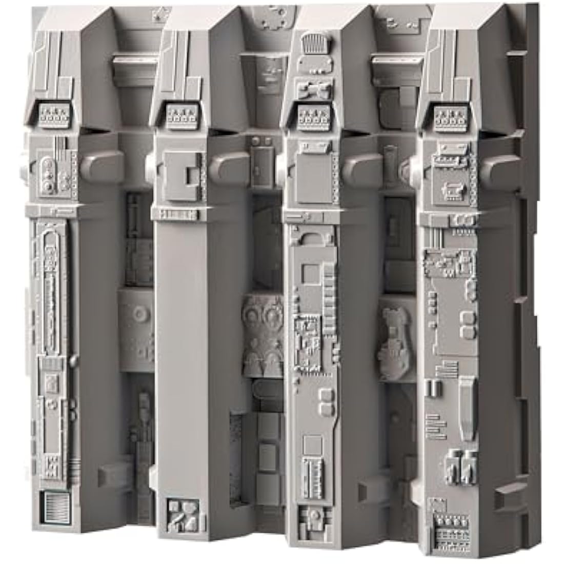 Revell 01209 Y-Wing Starfighter Bandai (Click System) 1:72 Scale Unbuilt/Pre-coloured/Click-Together (Non-Glue) Plastic Model Kit