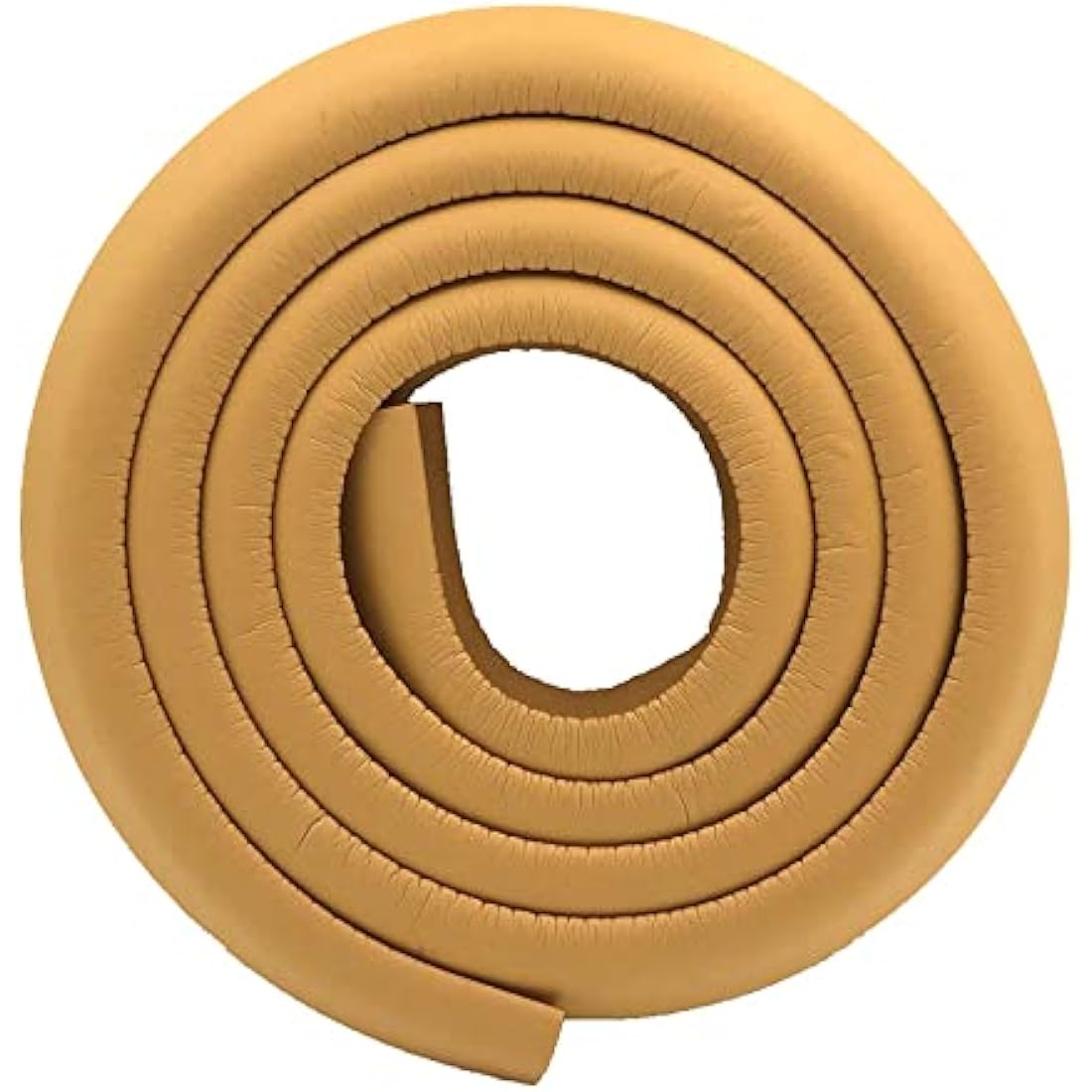 M2cbridge L Shape Extra Thick Furniture Table Edge Protectors Foam Baby Safety Bumper Guard 2 M (wood)