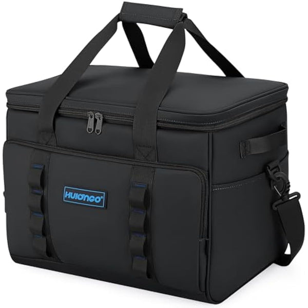 Hulongo Cool Bag 30L Insulated Cooler Bag Waterproof Picnic Thermal Bag For Camping, Travel, Grocery Shopping & Fishing