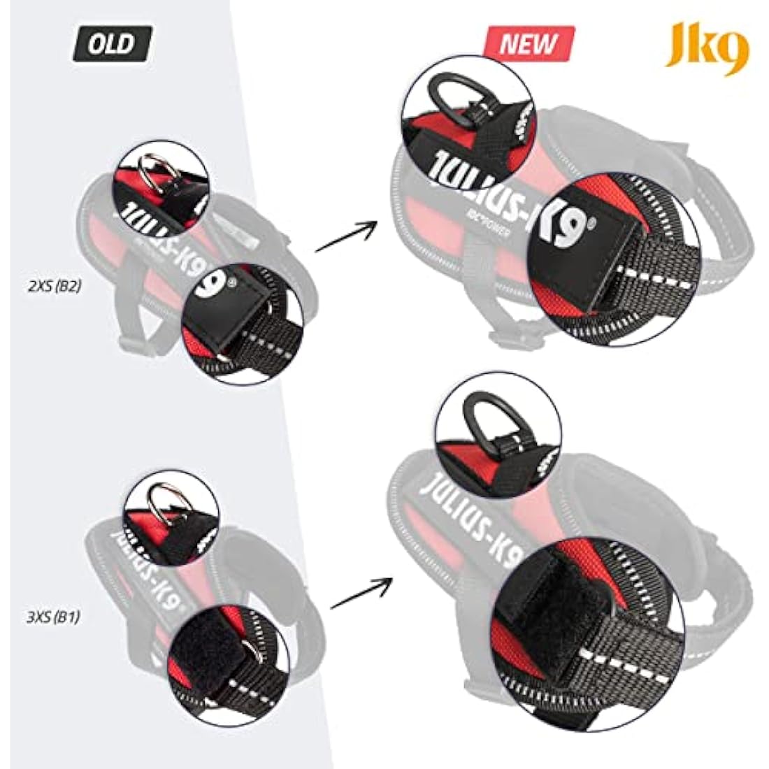 IDC Powerharness, Size: 2XL/3, Dark Pink