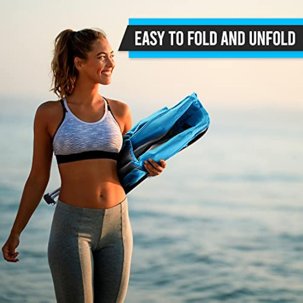 Nice C Beach Camping Chair, Folding Chair w/Cooler High Back, Ultralight Chair with Cup Holder & Carry Bag Compact & Heavy Duty Outdoor, Camping, BBQ, Beach, Travel, Picnic, Festival (1 Of Orange)