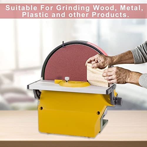 FEIHU 303 mm Sanding Discs,12 Inch Hook and Loop Discs，Grit 5XP60/100/120/180/240/320, 12 inch sandpaper for velcro disc sanders Pack of 30