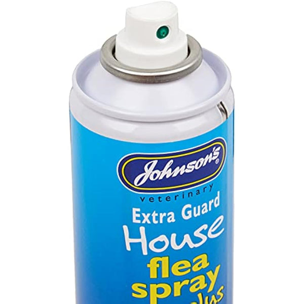 Johnsons Extra guard Household Flea Spray Plus 250ml,WHITE