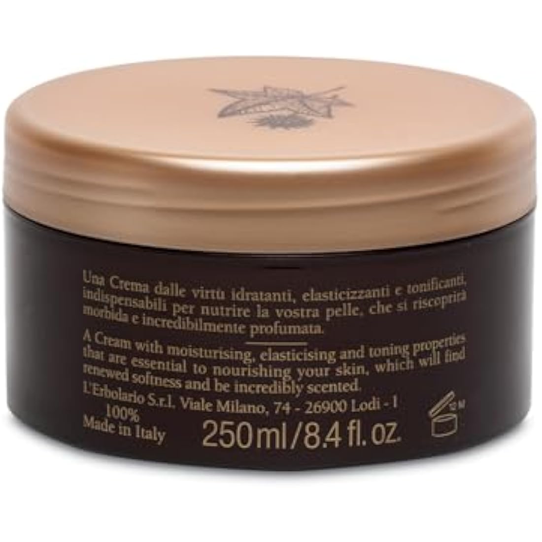 L'Erbolario Ambraliquida Perfumed Body Cream 250 ml
