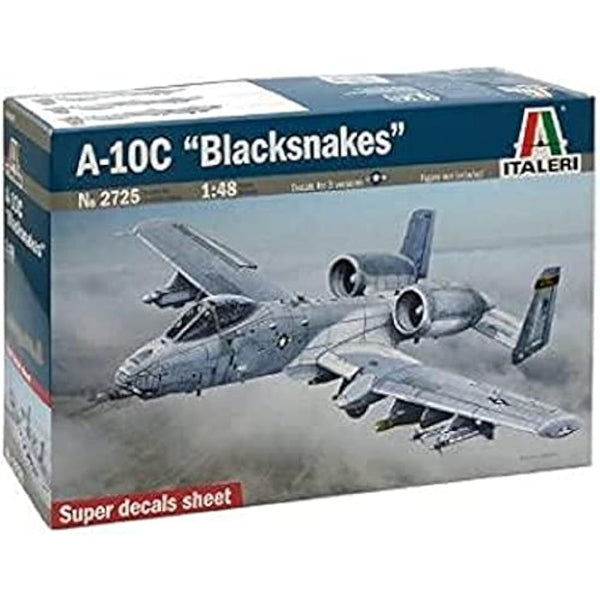 Italeri ITA2725 A-10C Blacksnakes Italy Model kit, Multi-colord, 338mm Length