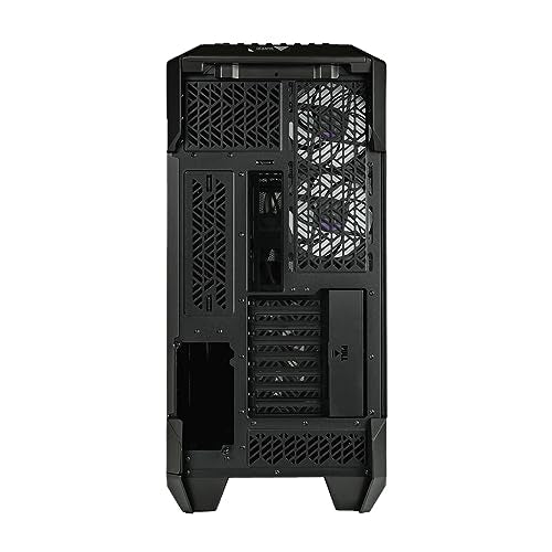 Cooler Master HAF 700 PC Case - Full-Tower, E-ATX Compatible, 5 x Pre-Installed Fans, Rotatable Radiator Bracket, TG Side Panel, Tool-Free Design, ARGB Controller Included