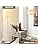 Floor Lamps for Living Room, Farmhouse Standing Lamp with Linen Lampshade Reading Standing Lamp for Living Room, Tall Pole Lamp for Bedroom/Family/Office (White)