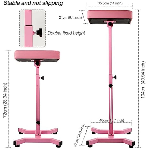 Adjustable Tattoo Armrest Professional Workstation with Detachable Sponge Pad for Tattooing TA226