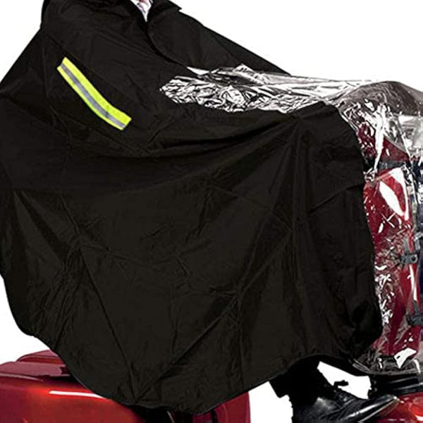 KACIOPOO Multifunctional Rain Poncho Raincoat Universal Waterproof Mobility Scooter Cape Cover, Upgraded Outdoor Reusable Rain Cover for Outdoor Activities,Hiking and Cycling