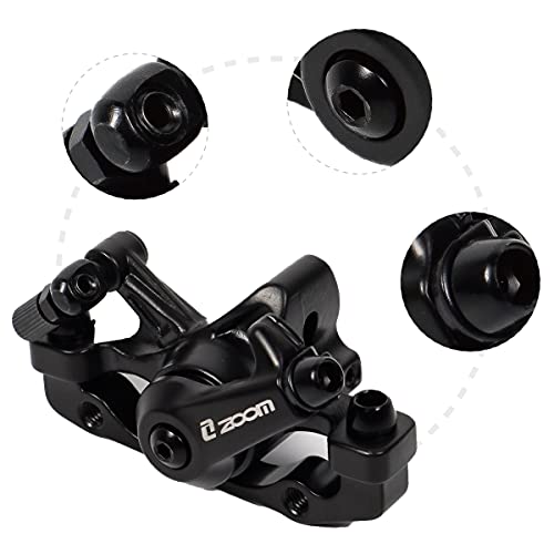 Chooee Bicycle Mechanical Disc Brake Set,Mountain Bike Front and Rear Line Pulling Brake Caliper For MTB ZYZS01