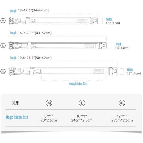 EXCELLENT ELITE SPANKER Tactical Dog Collar Nylon Adjustable Training Collar Military Dog Collar Heavy Duty Metal Buckle with Control Handle for Medium and Large Dogs with Patches(BLK-XL)